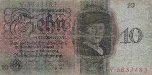 10 Mark 1924 ro.168a